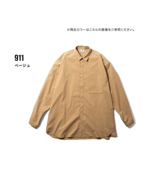 KiU(KiU)/【KiU公式】ウォーターリペレント オーバーサイズ シャツジャケット/img11