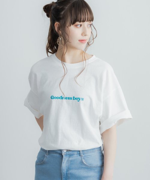 Rocky Monroe(ロッキーモンロー)/Tシャツ 半袖 カットソー 白T メンズ レディース バックプリント サークルロゴ ヘビーウェイト 米綿 USAコットン ビッグシルエット オーバーサイズ ゆっ/img08