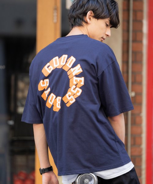 Rocky Monroe(ロッキーモンロー)/Tシャツ 半袖 カットソー 白T メンズ レディース バックプリント サークルロゴ ヘビーウェイト 米綿 USAコットン ビッグシルエット オーバーサイズ ゆっ/img28