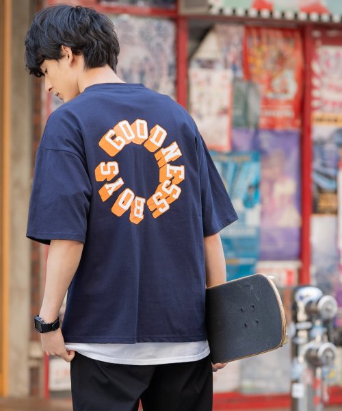 Rocky Monroe(ロッキーモンロー)/Tシャツ 半袖 カットソー 白T メンズ レディース バックプリント サークルロゴ ヘビーウェイト 米綿 USAコットン ビッグシルエット オーバーサイズ ゆっ/img30