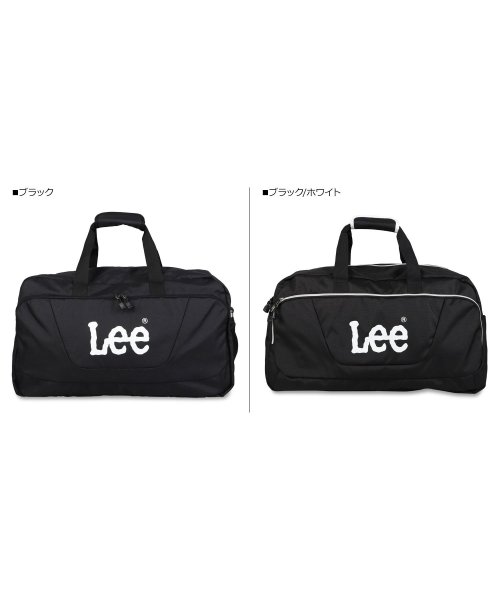 Lee(Lee)/ Lee リー ボストンバッグ ダッフルバッグ ショルダーバッグ メンズ レディース 43L 大容量 BOSTON BAG ブラック 黒 320－4840/img02