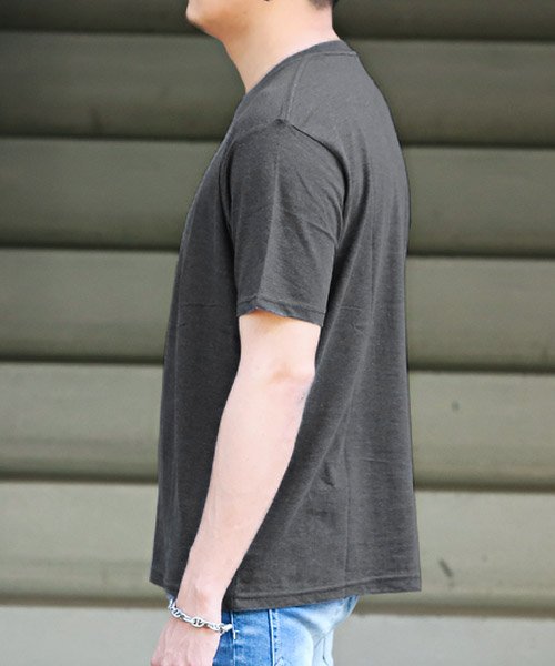 LUXSTYLE(ラグスタイル)/ロゴプリントTシャツ/Tシャツ メンズ 半袖 ロゴ プリント クルーネック/img02