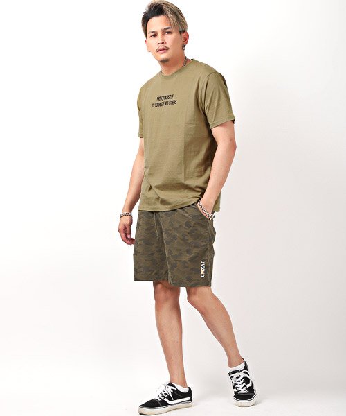 LUXSTYLE(ラグスタイル)/ロゴプリントTシャツ/Tシャツ メンズ 半袖 ロゴ プリント クルーネック/img05