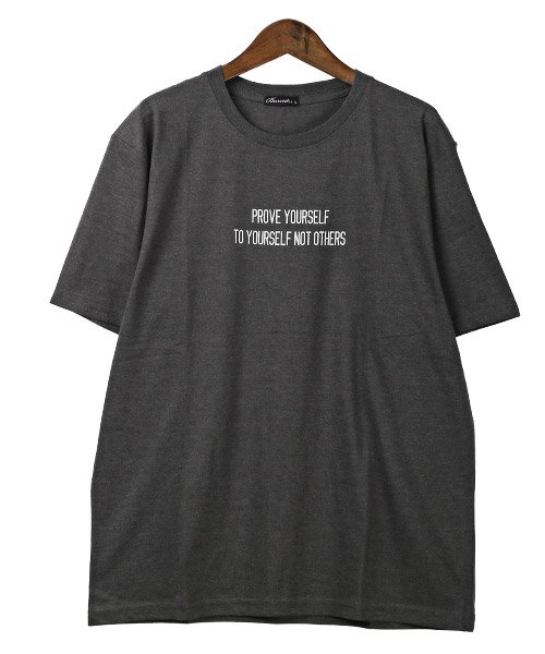 LUXSTYLE(ラグスタイル)/ロゴプリントTシャツ/Tシャツ メンズ 半袖 ロゴ プリント クルーネック/img06