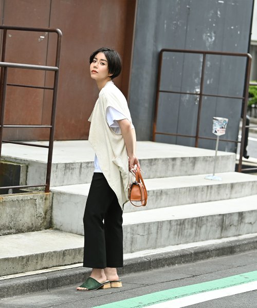 marjour(マージュール)/CENTER PRESS PANTS/img02