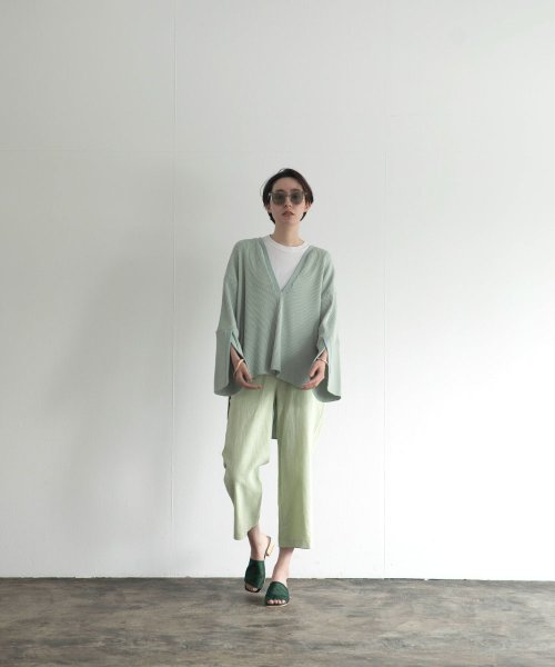 marjour(マージュール)/COLOR THERMAL SLIT TEE/img05