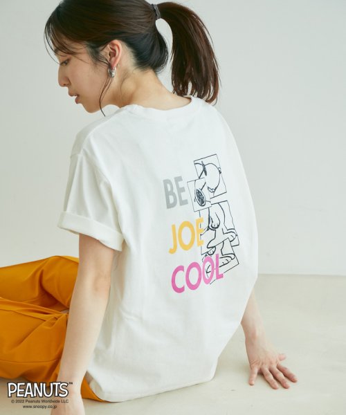VIS(ビス)/【PEANUTSコラボ】JOE COOL Tシャツ/img12