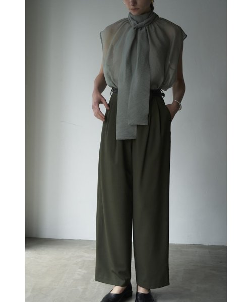 CLANE(クラネ)/BASIC TUCK PANTS/img14