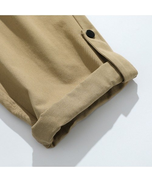 HOOK(HOOK（フック）)/HOOK－ 薄手裾折り返しデザインカーゴバンツ 韓国ファッション/img23