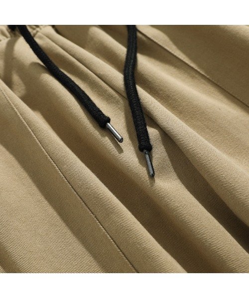 HOOK(HOOK（フック）)/HOOK－ 薄手裾折り返しデザインカーゴバンツ 韓国ファッション/img25