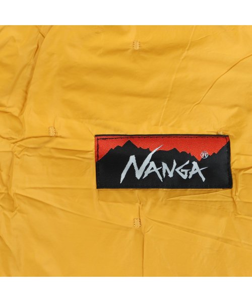 NANGA(ナンガ)/ NANGA ナンガ シュラフ 寝袋 ドッテド パディング バッグ マミー型 DOTTED PADDING BAG イエロー パープル/img07