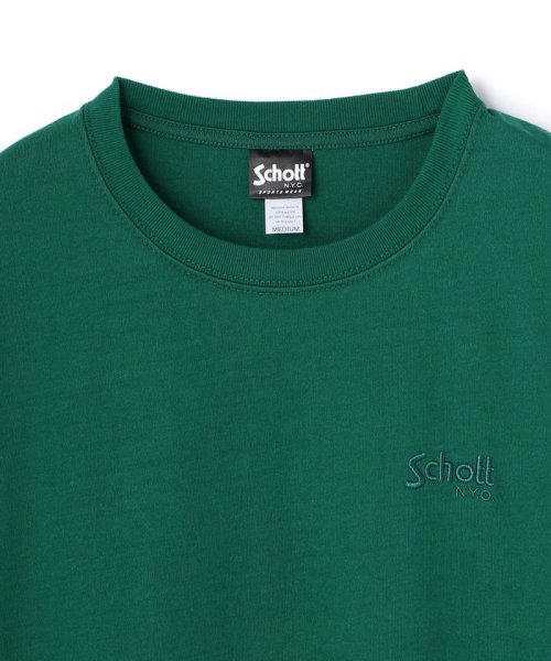 Schott(ショット)/OVERSIZE T－SHIRT BASIC LOGO/オーバーサイズ Tシャツ ベーシックロゴ/img03
