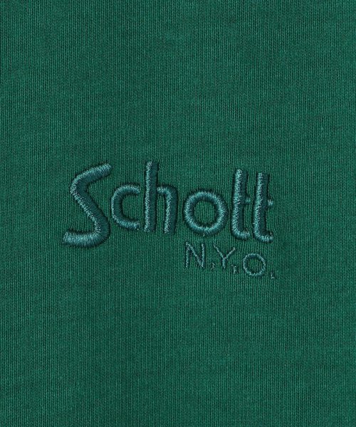 Schott(ショット)/OVERSIZE T－SHIRT BASIC LOGO/オーバーサイズ Tシャツ ベーシックロゴ/img05
