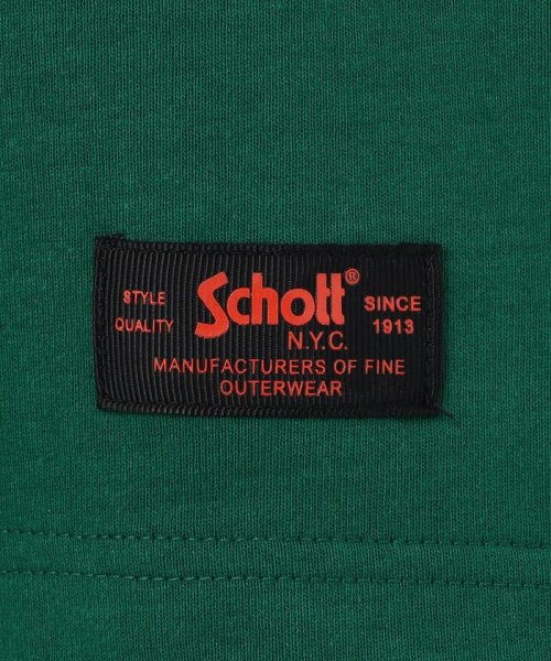 Schott(ショット)/OVERSIZE T－SHIRT BASIC LOGO/オーバーサイズ Tシャツ ベーシックロゴ/img08