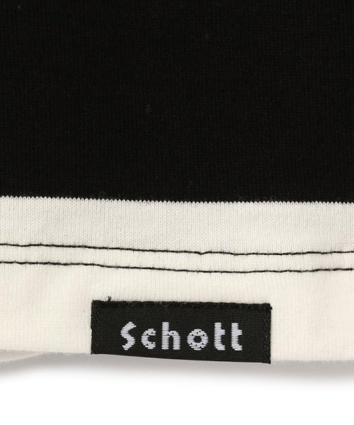 Schott(ショット)/W.O.BORDER T－SHIRT/ボーダー Tシャツ/img07