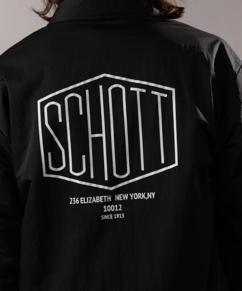 Schott(ショット)/CHEST POCKET COACH JACKET/チェスト ポケット コーチジャケット/img03