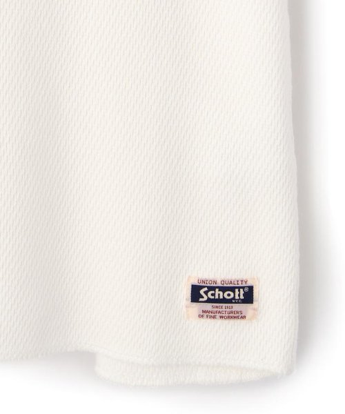 Schott(ショット)/LS HONEYCOMB TURTLENECK T－SHIRT/ハニカム タートルネックTシャツ/img05