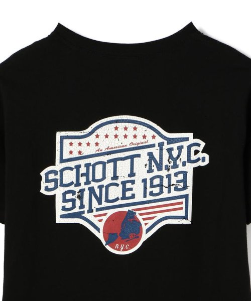 Schott(ショット)/ SIGNBARD T－SHIRT/ウィメンズ サインボード Tシャツ/img02