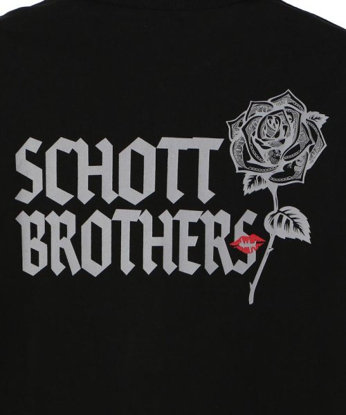 Schott(ショット)/DOLLER ROSE T－SHIRT2/ダラーローズ Tシャツ/img05