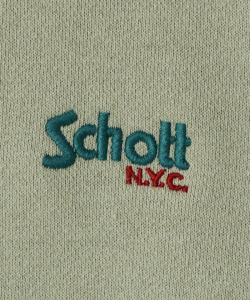 Schott(ショット)/CREW SWEAT LOGO EMBROIDERY/クルー スウェット ロゴ エンブロイダリー/img07