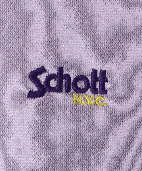 Schott(ショット)/CREW SWEAT LOGO EMBROIDERY/クルー スウェット ロゴ エンブロイダリー/img10