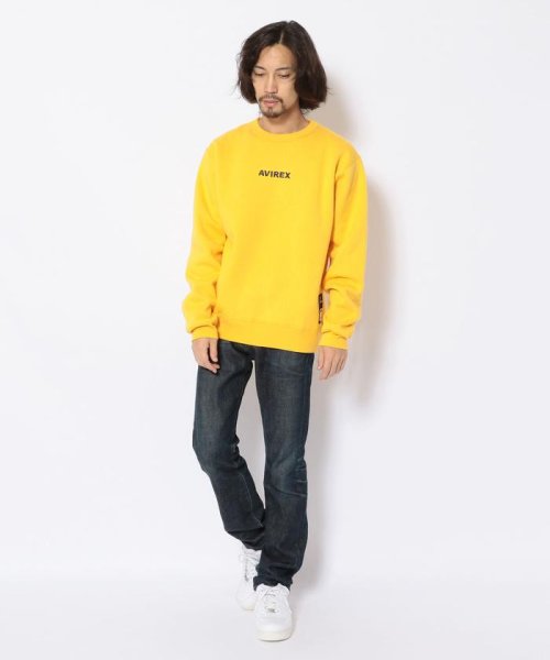 AVIREX(AVIREX)/ロゴ クルースウェット/ LOGO CREW SWEAT/img09