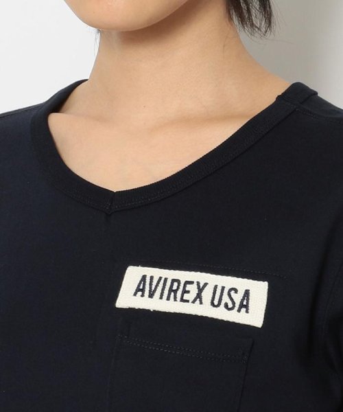 AVIREX(AVIREX)/ファティーグVネックティーシャツ/ FATIGUE V－NECK T－SHIRT/img07