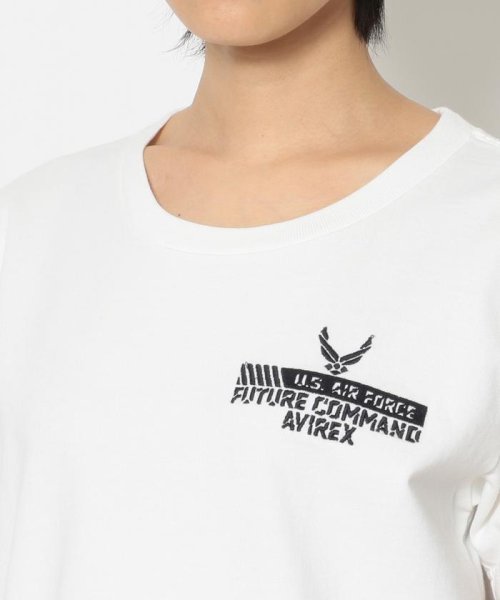 AVIREX(AVIREX)/刺繍Tシャツ フューチャーコマンド/S/S EMB TEE 'FUTURE COMMAND'/img03
