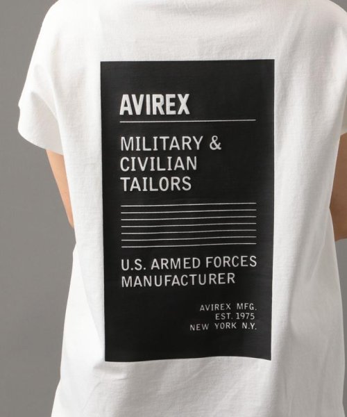 AVIREX(AVIREX)/スリーブレス バックプリント Tシャツ/SLEEVELESS BACKPRINT T－SHIRT/アヴィレックス/AVIREX/img07