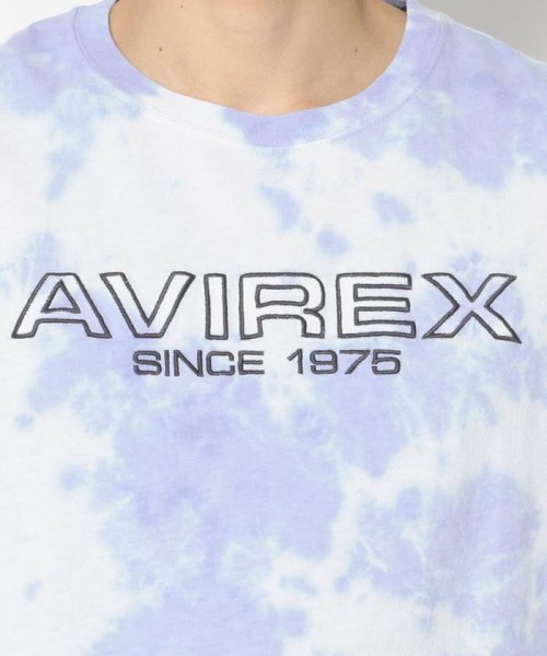 AVIREX(AVIREX)/ファジー タイダイ ロゴ Tシャツ/FUZZY TIE DYE LOGO T－SHIRT/img05