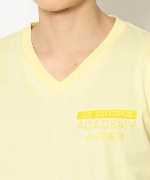 AVIREX(AVIREX)/Vネック Tシャツ フライングカデット/ SS V－NECK T－SHIRT FLYING CADET / アヴィレックス / AVIREX/img05