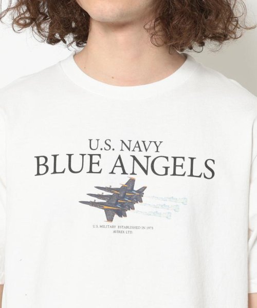 AVIREX(AVIREX)/フォトプリント Tシャツ ブルーエンジェルス / SS PHOTO PRINT T－SHIRT  BLUE ANGELS/img03