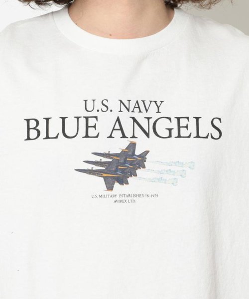 AVIREX(AVIREX)/フォトプリント Tシャツ ブルーエンジェルス / SS PHOTO PRINT T－SHIRT  BLUE ANGELS/img04