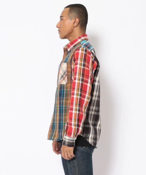 AVIREX(AVIREX)/《DAILY/デイリー》COTTON FLANNEL CHECK SHIRT/コットン フランネル チェックシャツ/img02