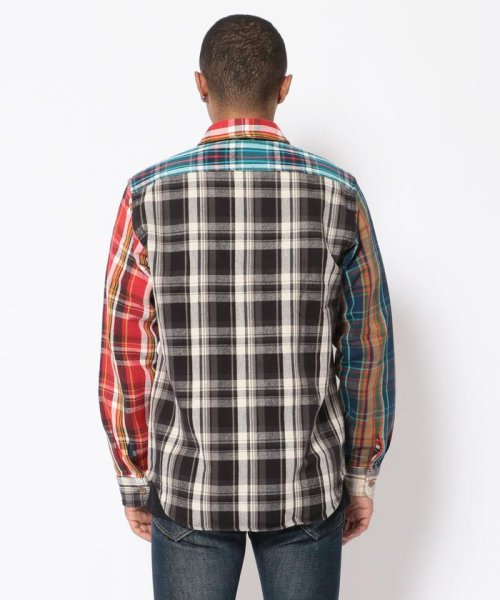 AVIREX(AVIREX)/《DAILY/デイリー》COTTON FLANNEL CHECK SHIRT/コットン フランネル チェックシャツ/img03