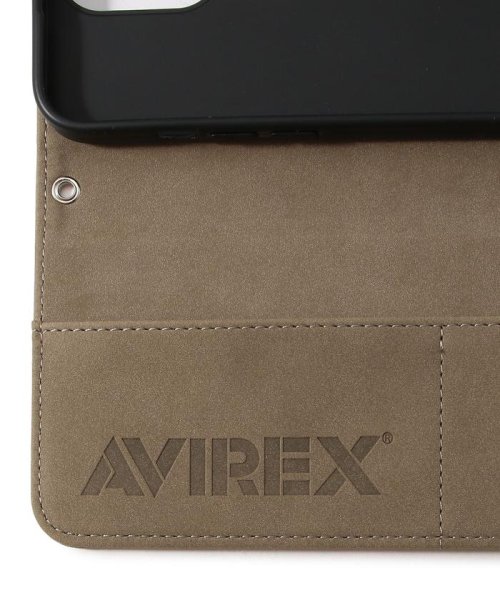 AVIREX(AVIREX)/iPhone 13 Pro 手帳型ケース AVIREX ロゴ/img05