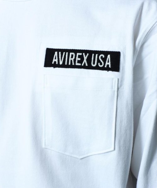 AVIREX(AVIREX)/ファティーグ クルーネック 長袖 Tシャツ/LONG SLEEVE FATIGUE CREW NECK T－SHIRT/img06