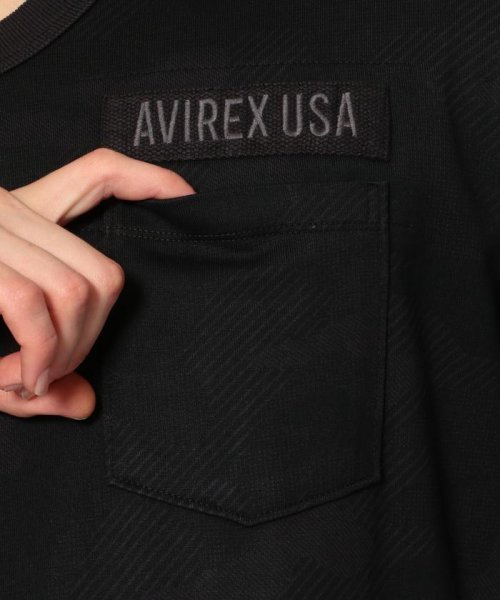 AVIREX(AVIREX)/ファティーグ  Vネック Tシャツ /FATIGUE V－NECK T－SHIRT/img07