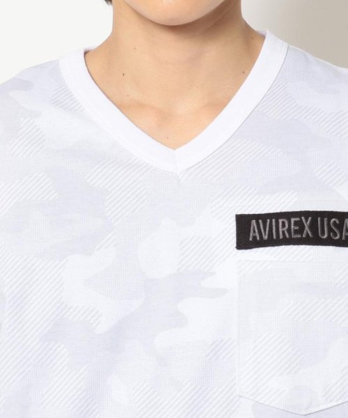 AVIREX(AVIREX)/ファティーグ Vネック Tシャツ/SS FATIGUE V－NECK T－SHIRT/アヴィレックス/AVIREX/img14