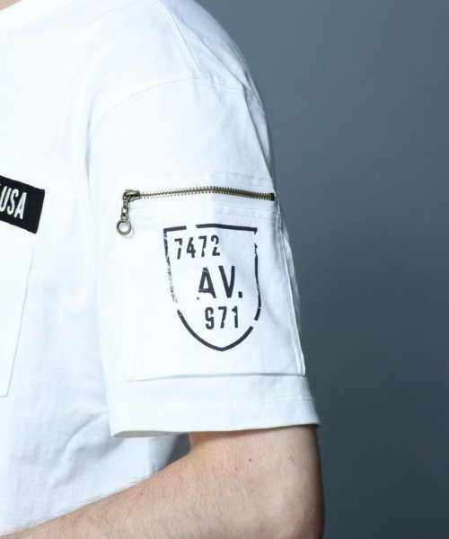 AVIREX(AVIREX)/ファティーグ Tシャツ/SS FATIGUE T－SHIRT/img12