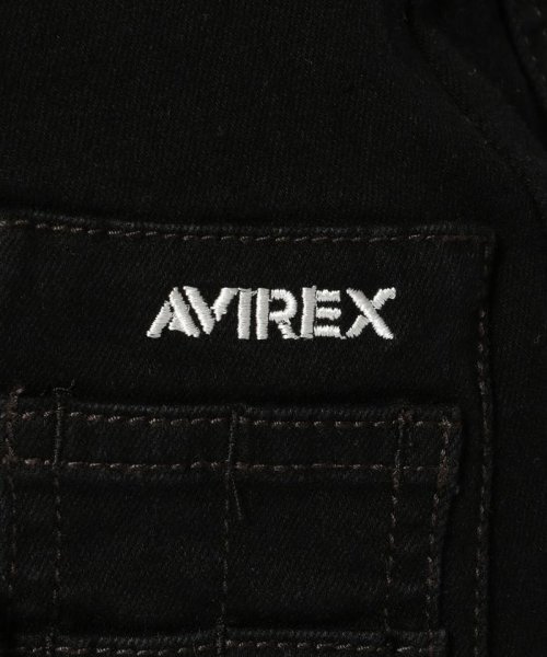 AVIREX(AVIREX)/MA－1 ポケット スキニー デニム パンツ/POCKET SKINNY DENIM PANT/タイプブルー/img01