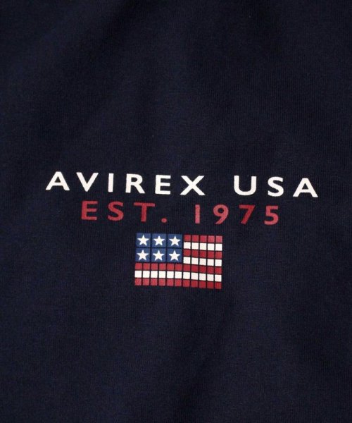 AVIREX(AVIREX)/ブロック ロゴ ロングスリーブ Tシャツ/BLOCK LOGO L/S T－SHIRT/img07