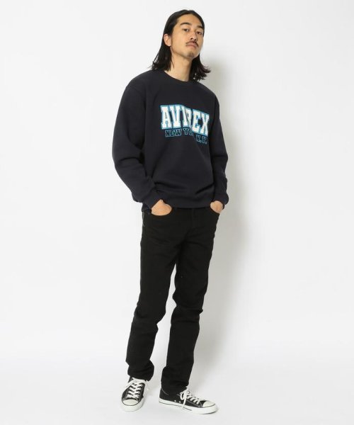 AVIREX(AVIREX)/アイコニック イニシャル プリント スウェット/ICONIC  PRINT SWEAT/img10