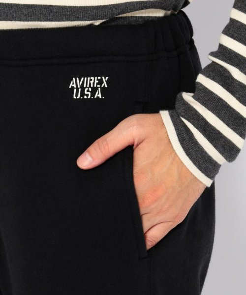 AVIREX(AVIREX)/《DAILY/デイリー》 DAILY SWEAT PANTS/デイリー スウェット パンツ/img04
