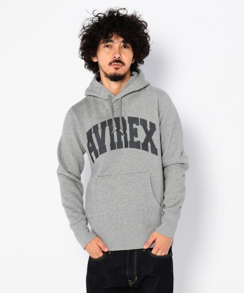 AVIREX(AVIREX)/《DAILY/デイリー》DAILY L/S SWEAT PULL PARKA LOGO/デイリー ロングスリーブ スウェット プルパーカー /img06