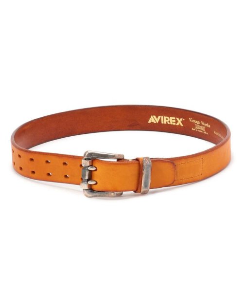 AVIREX×VINTAGE WORK/ダブル ピン ベルト/AVX－5669 W PIN BELT 