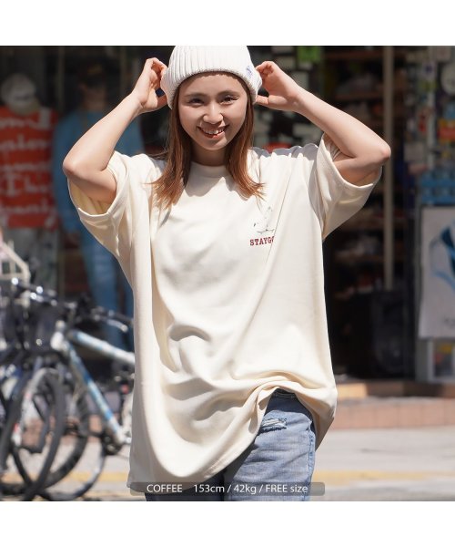 1111clothing(ワンフォークロージング)/tシャツ メンズ 半袖tシャツ レディース オーバーサイズ tシャツ ビッグシルエット トップス 半袖 カットソー 綿100% サークルロゴ スケボー ロゴt /img10