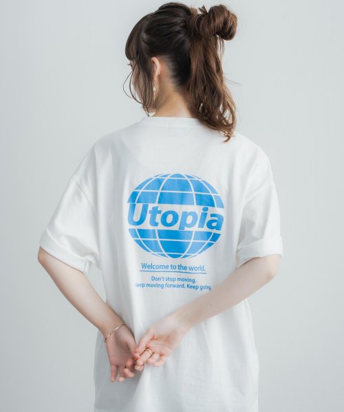 Rocky Monroe(ロッキーモンロー)/Tシャツ 半袖 カットソー 白T メンズ レディース バックプリント オーバルロゴ ヘビーウェイト 米綿 USAコットン ビッグシルエット オーバーサイズ ゆっ/img05