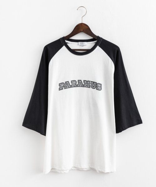 Rocky Monroe(ロッキーモンロー)/Tシャツ ラグラン 半袖 メンズ レディース カットソー プリント カレッジ 天竺ボディ ロゴ 綿 コットン 古着 リラックス ルーズ ビッグシルエット オーバ/img39