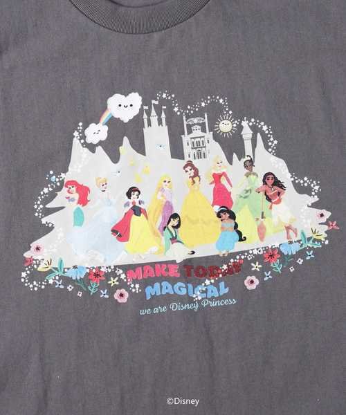 セール Right On Right On ディズニー プリンセス 袖ロールアップｔシャツ Magaseek